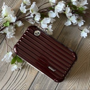 RIMOWA Eva Air Royal Multi Purpose Clutch Burgundy